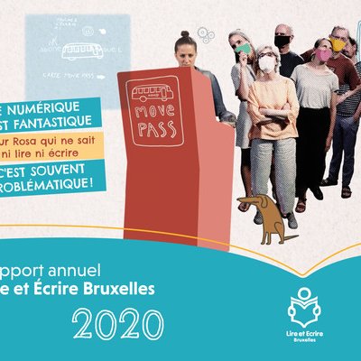 Rapport annuel Lire et Écrire Bruxelles 2020