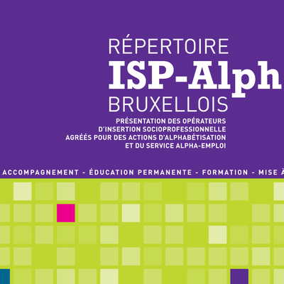 Répertoire 2013 ISP-Alpha bruxellois