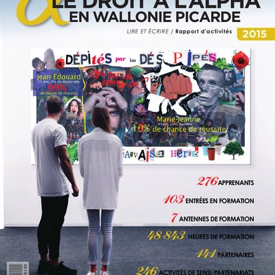 Rapport d’activités 2015 – Lire et Écrire Wallonie picarde