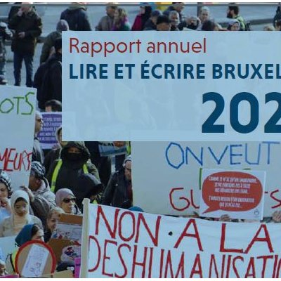 Rapport annuel Lire et Écrire Bruxelles 2022