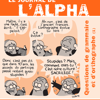 Journal de l’alpha 173 : Questions de grammaire et d’orthographe 1/2 (avril 2010)